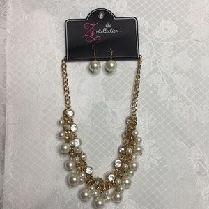 Necklace and Earrings